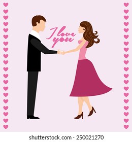 valentines day design, vector illustration eps10 graphic 