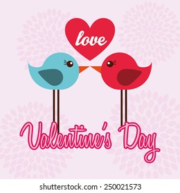 valentines day design, vector illustration eps10 graphic 