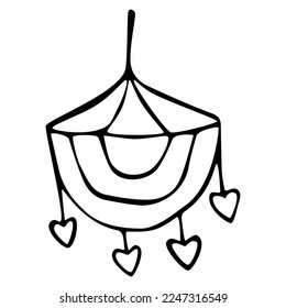 Valentine's Day doodle vector