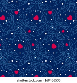 Valentine's Day dove flying pattern 