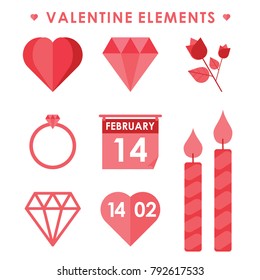 Valentines day element