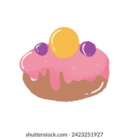 Valentine's day element isolated on white background