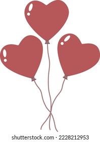 Valentine's Day Elements collection for design,template