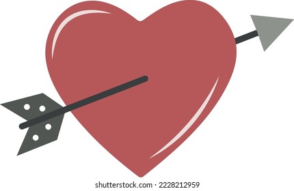 Colección San Valentín para diseño, plantilla