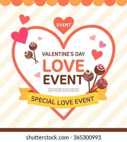 Valentines Day event template