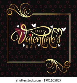 valentine's day facebook banner template