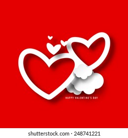 Valentine's Day Floating Heart/Icon Background