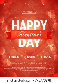Valentines day flyer (14 February )