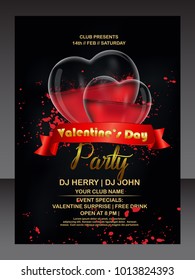 Valentines day flyer