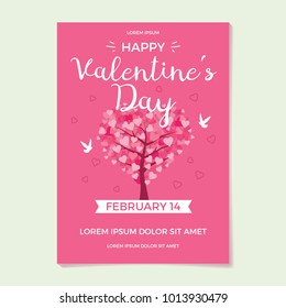 Valentine's Day Flyer Template