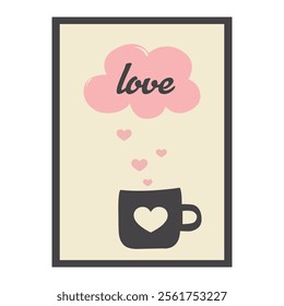 Valentine's Day Flyer Template Design