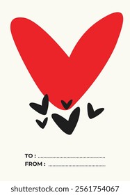 Valentines Day Flyer Template Design