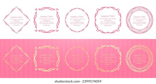Valentine's day frame. Classy picture frame. Beautiful design decoration.