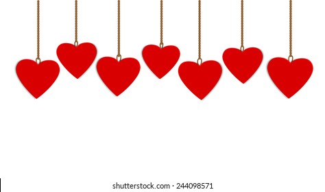  Valentine's Day frame, with place for your text