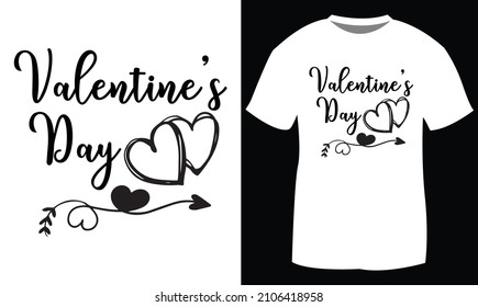 Valentine's Day funny typography t shirt design in Illustration. Eps-10.