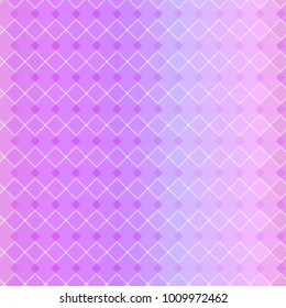 Valentine's day geometric background, seamless pattern. Pastel color vector illustration. Gradient texture design