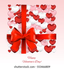 Valentine`s Day gift box