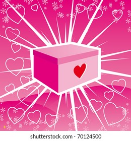 Valentine's Day gift box
