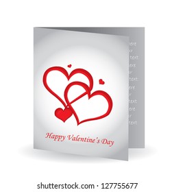 Valentine`s Day gift card