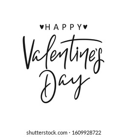 Valentine's day gift or greeting cards, simple flat style with romantic elements. Vector illustration.