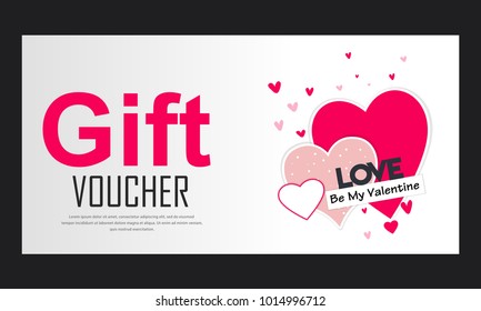 Valentines day gift voucher