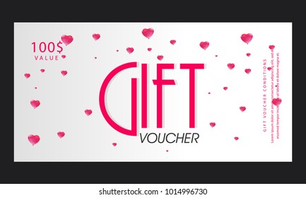 Valentines day gift voucher