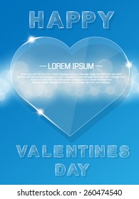 VALENTINES DAY GLASS