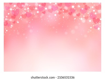 Valentine's Day, Glittery Heart Frame