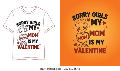 Valentine's Day Graphic for T-Shirts and Prints