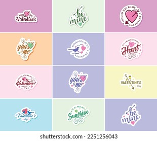 Valentine's Day Graphics Stickers to Share Your Love and Affection