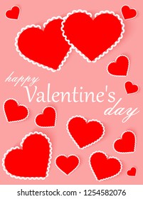 Valentine's day greeting card