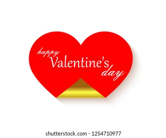 Valentine's day greeting card
