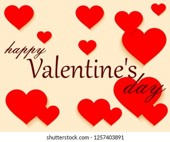 Valentine's day greeting card