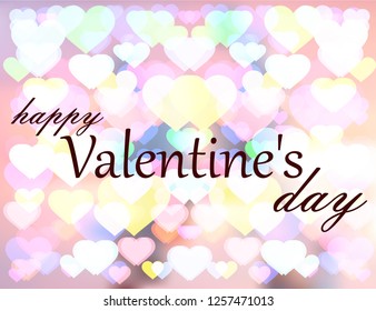 Valentine's day greeting card