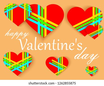 Valentine's day greeting card