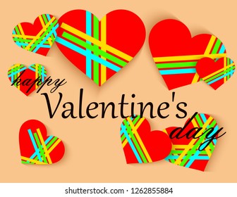 Valentine's day greeting card