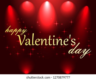 Valentine's day greeting card