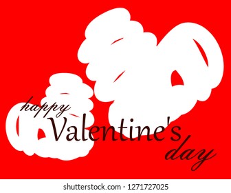 Valentine's day greeting card