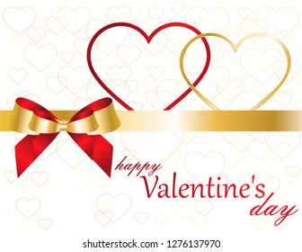 Valentine's day greeting card