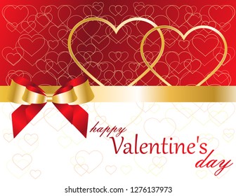 Valentine's day greeting card