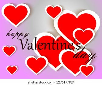 Valentine's day greeting card
