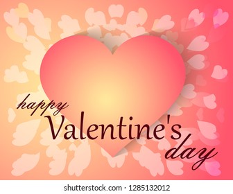 Valentine's day greeting card