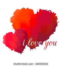 Valentine's day greeting card