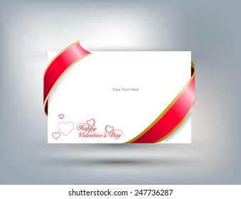 Valentine's Day greeting card