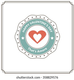 Valentine's Day greeting card