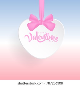 Valentines day greeting card