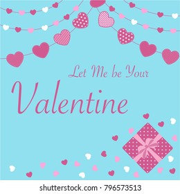 Valentine's day greeting card