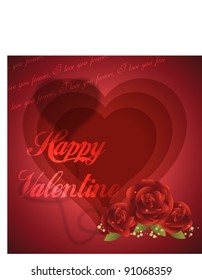 Valentine's Day Greeting card
