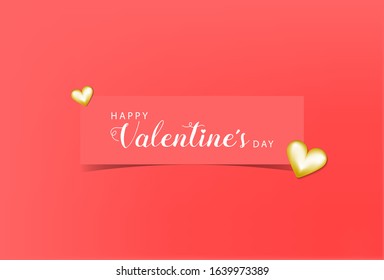 Valentine's day greeting card design, pink, suitable for greeting cards, backgrounds, posters, web, and others