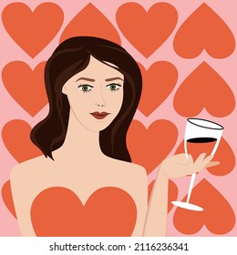 valentine's day greeting card love